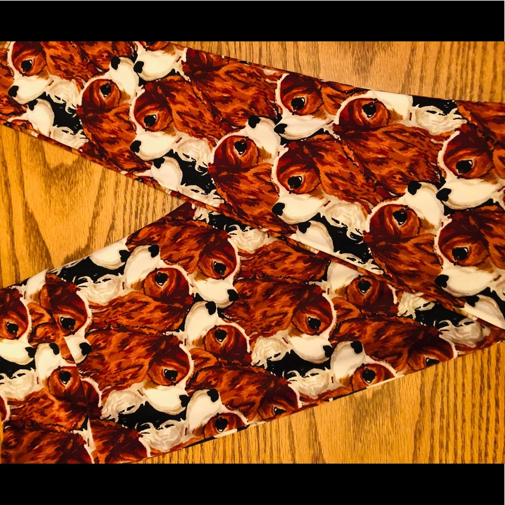 Lularoe King Charles Spaniel legging